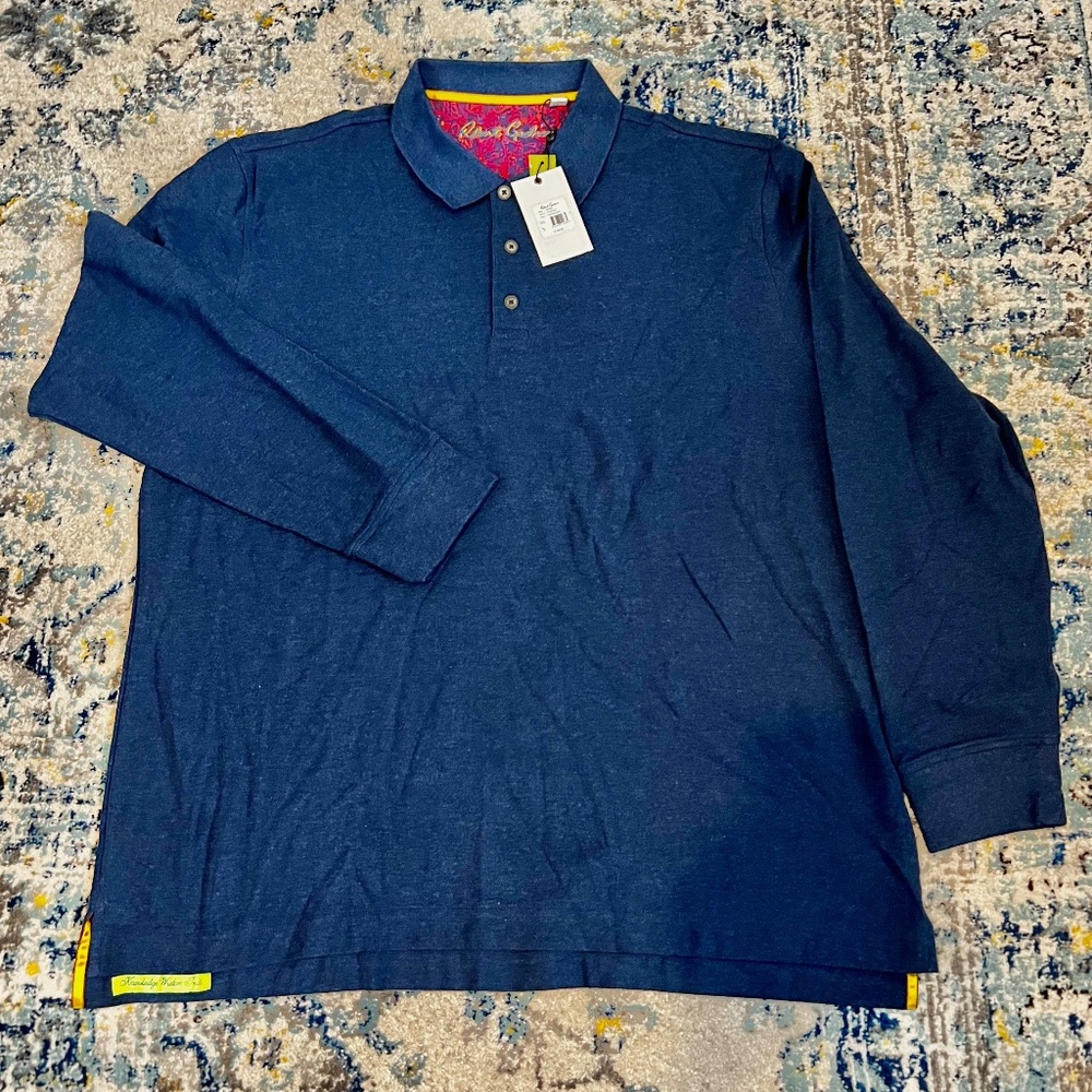 Robert Graham XXL Long Sleeve Polo
